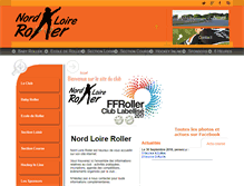 Tablet Screenshot of nordloireroller.com